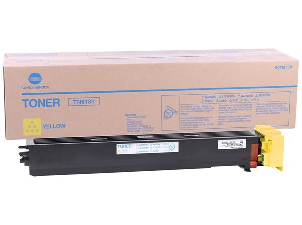 Konica Minolta TN-613 Orjinal Sarı Toner C452-C552-C652 (A0TM250)
